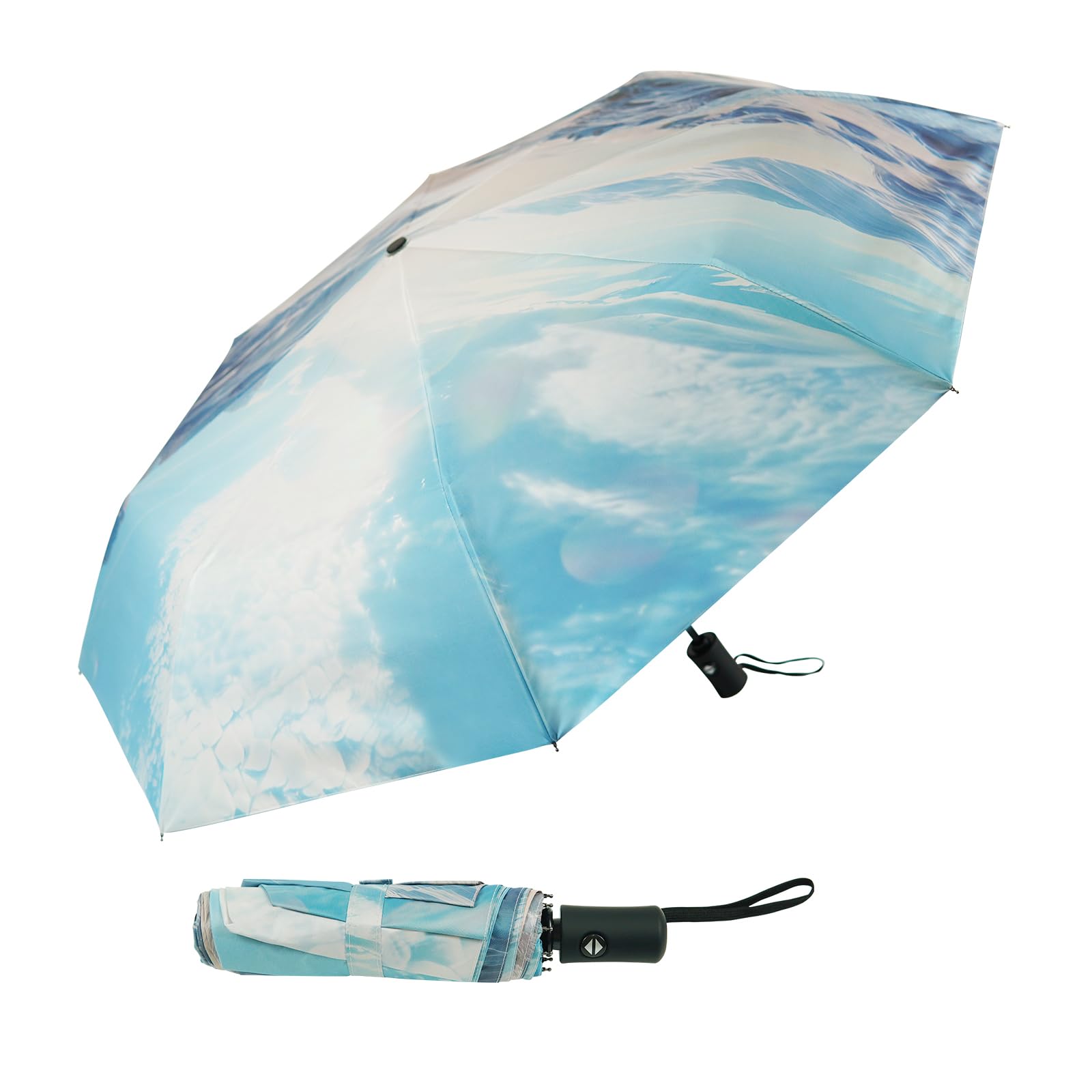 SY COMPACT Travel Umbrella Windproof Automatic Unbreakable -Factory Direct High Cost-effective Umbrella — view 14