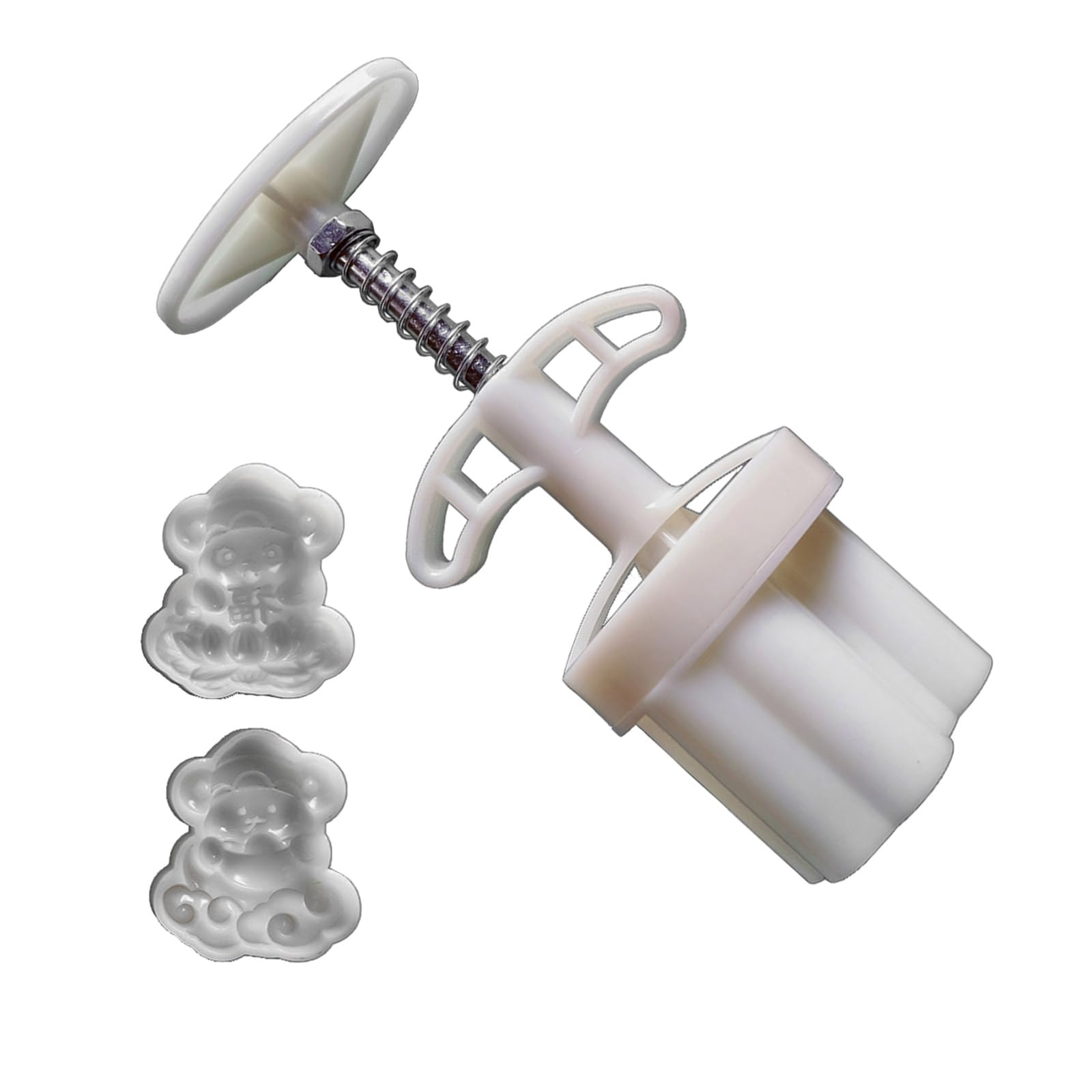 Hsioluted Snake Flower Dessert Press Molds Cookie Stamp Chinese New Year Dessert Maker Decorating Tool for Making Cookie Maker