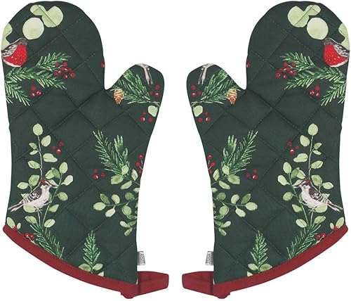 Miniatura 4 de Now Designs Manopla clásica para horno, mezclilla ligera