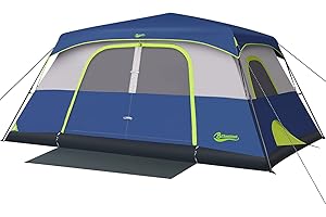 BEYONDHOME Instant Cabin Tent, 10 Person Waterproof Camping Tent Setup in 60...
