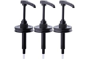 32 oz Bottle Pump: Airtight & Leak-Proof Mason Jar Syrup Dispenser