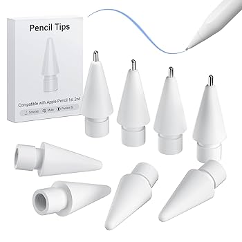 Apple Pencil2とApple Pencil Tipsセット 楽天市場】Apple Pencil ペン先 チップ 白 2個セット 互換 替え