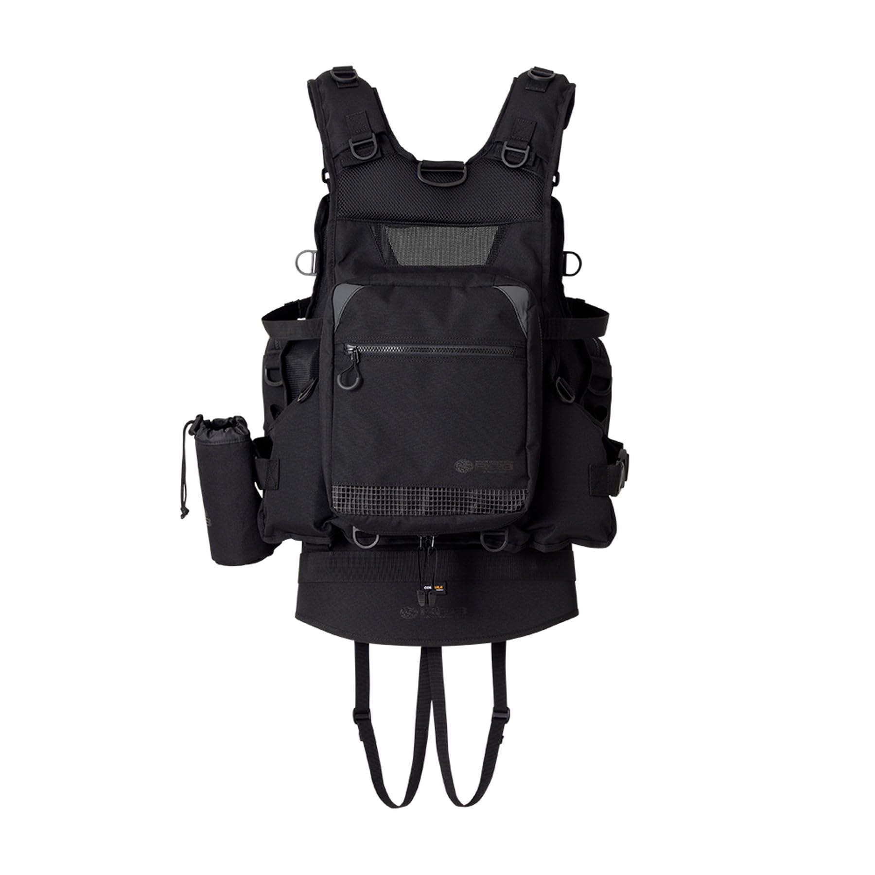 RBB 7716 ウェーディングベスト24 LIMITE ブラック RBB ウェーディングベスト24LIMITED - RIVALLEY FISHING GEARRIVALLEY