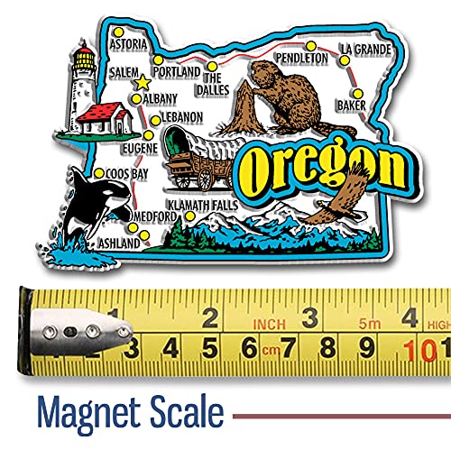 Imán decorativo de caucho 4x2.6 pulg Classic Magnets miniatura 2