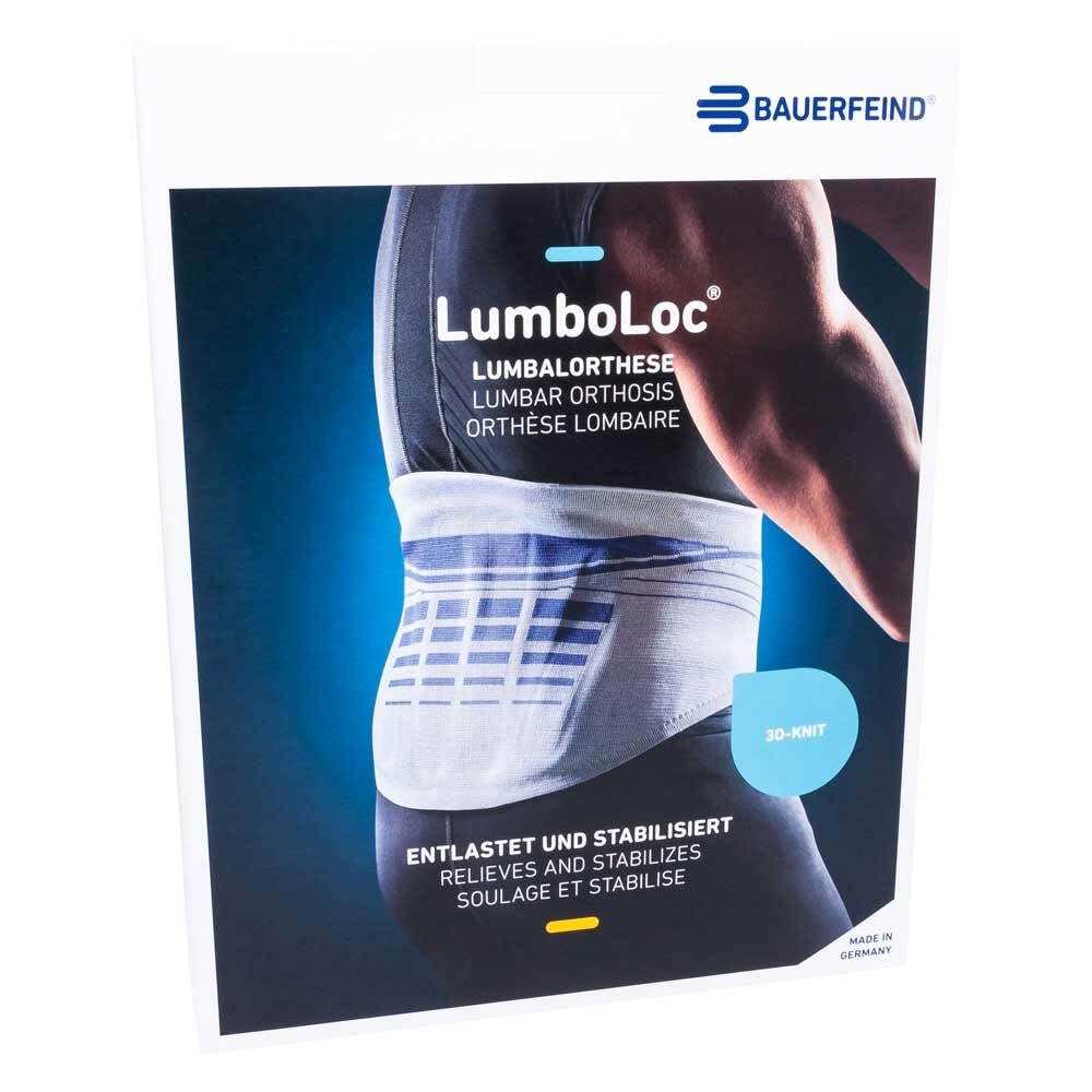 BAUERFEIND LUMBOLOC Rückenstützbandage Gr.5 titan 1 St