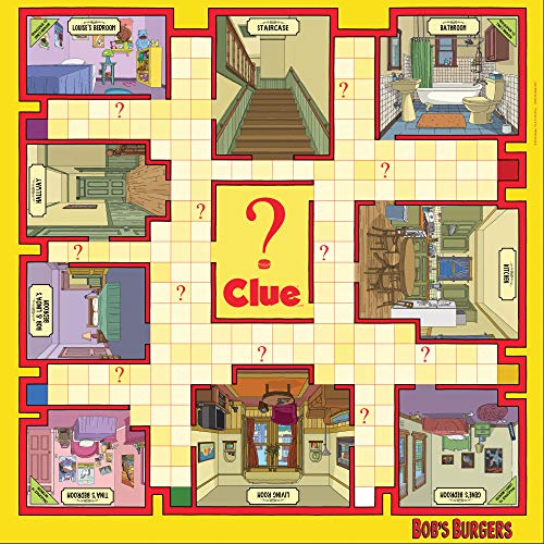Clue Bobs Burgers Juego De Mesa miniatura 3
