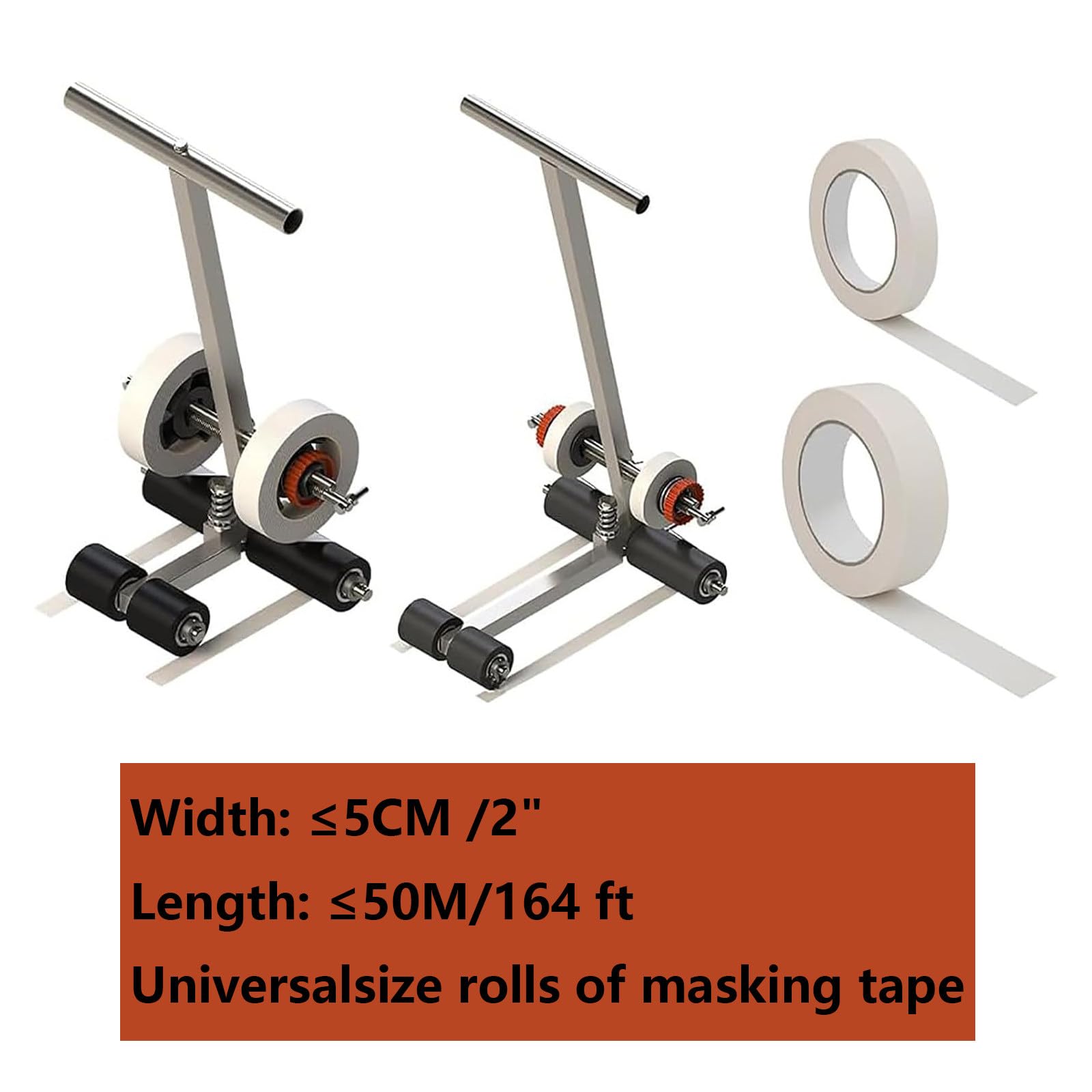 Kit De Máquina De Marcado De Cinta Manual para Marcar Líneas En Canchas Y Entradas De Vehículos, Altura Ajustable, Fácil De Usar.,45cm