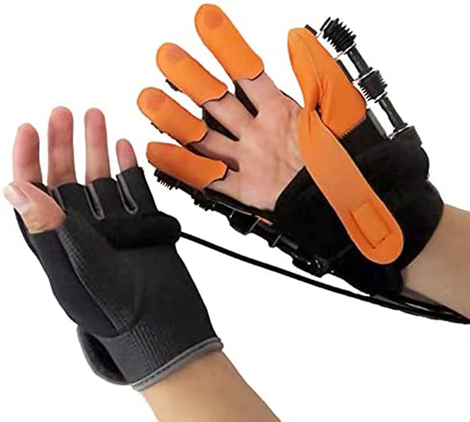 Guantes De Robot De Rehabilitación De Manos, Dispositivo De Entrenamiento De Dedos con Pantalla Táctil, Ejercicio De Extensión De Dedos para Pacientes con Hemiplejía por Accidente Cerebrovascular
