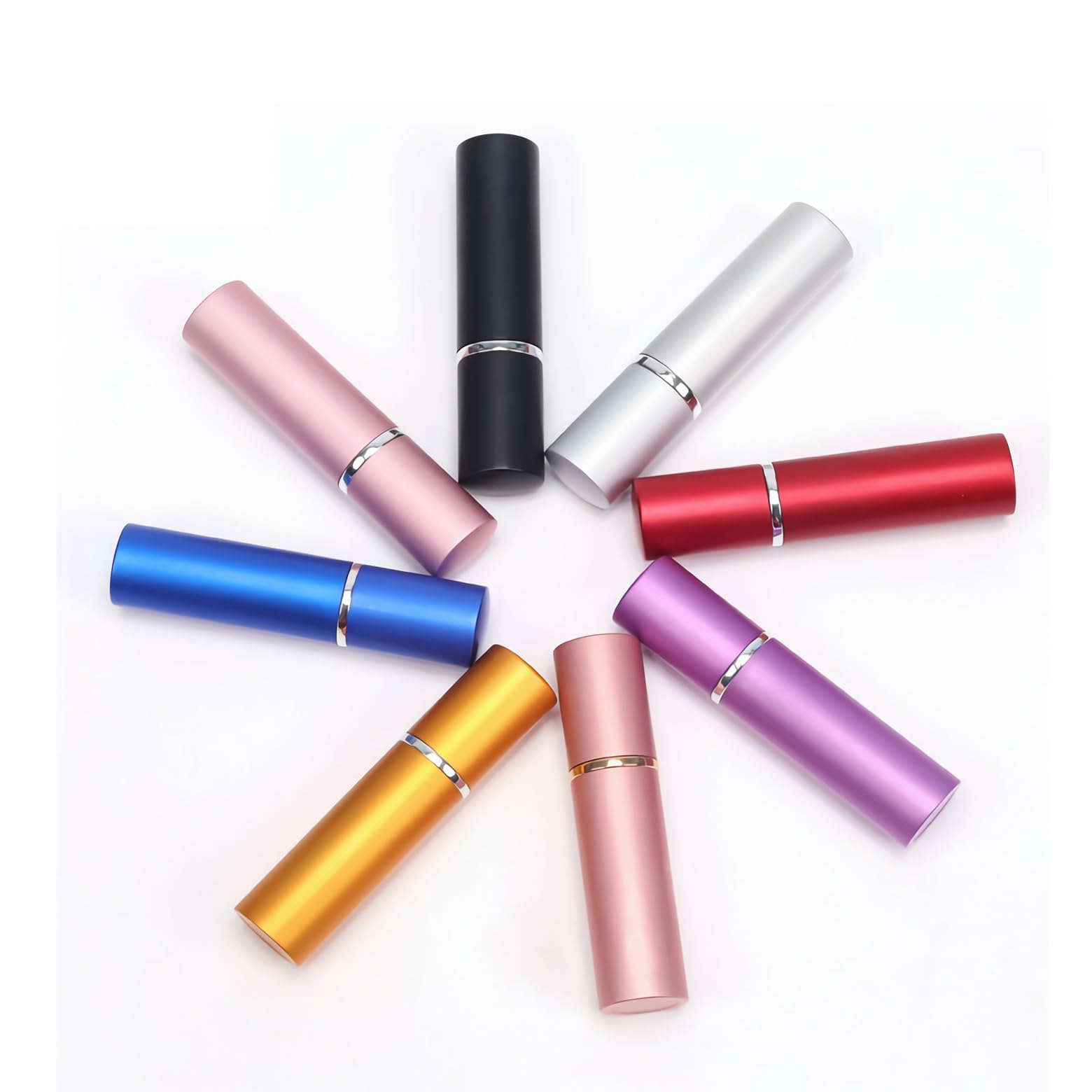 28 Pezzi 10ml Vuoto Vetro e Alluminio Cilindrico Bottiglie Atomizzatore di Profumo, Argento Flacone Spray di Fragranze per Viaggiare Festa Appuntamento per Vita Quotidiana+ 6 x imbuto