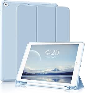 IPad Soft TPU Clear Back Smart Cover With Build-in Apple Pencil Holder For 2023 Pro 11 Pro 12.9 Mini 6 5 Air 10.9 IPad 10.9 10.2 9.7 - UK - View #9