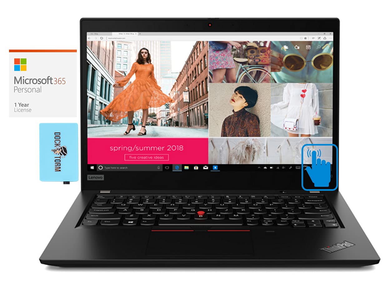 Lenovo ThinkPad X390 Home & Business Laptop (Intel i7-8665U 4-Core, 16GB RAM, 512GB PCIe SSD, Intel 