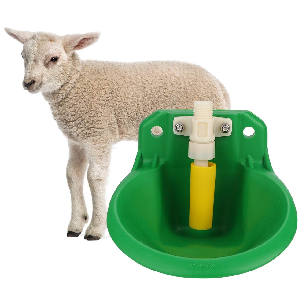 Abbeveratoio Automatico in Plastica per Animali Domestici, Ciotola per Acqua per Cavalli, Cani, Gatti, Capre