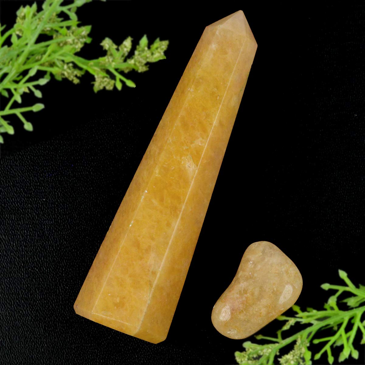 Citrine Crystal Pencil - Reiki Healing & Energy -2