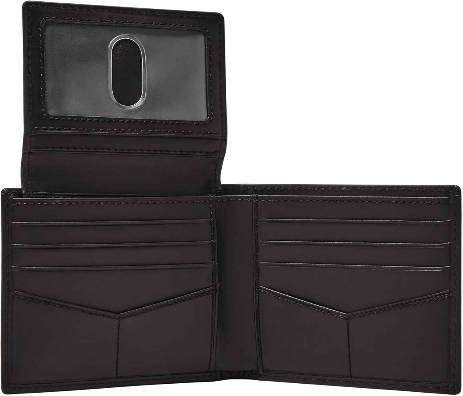 Fossil Men's Derrick Leather RFID-Blocking Bifold Passcase with Removable Card Case Wallet | Bifold, Passcase - Image 3