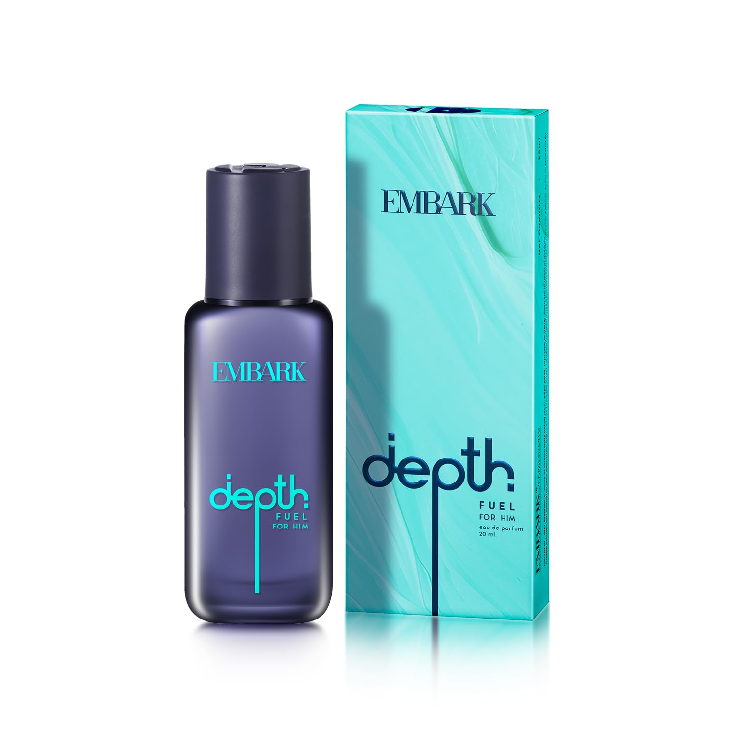 MBARK Depth Fuel Long Lasting Perfume for Men | 20ml Eau De Parfum | Grapefruit, Blackcurrant, Cinnamon & Patchouli | Citrus Aromatic Premium Fragrance | Gift for Men-image-24
