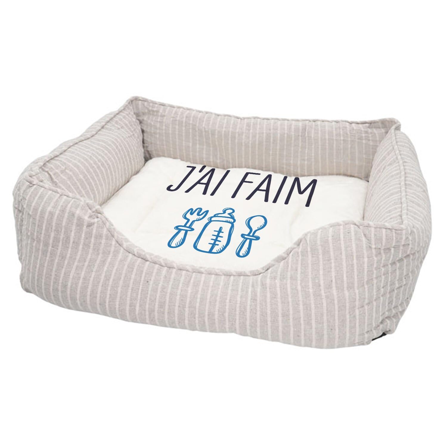 Lit confortable avec coussin déhoussable chien et chat aux finitions soignées