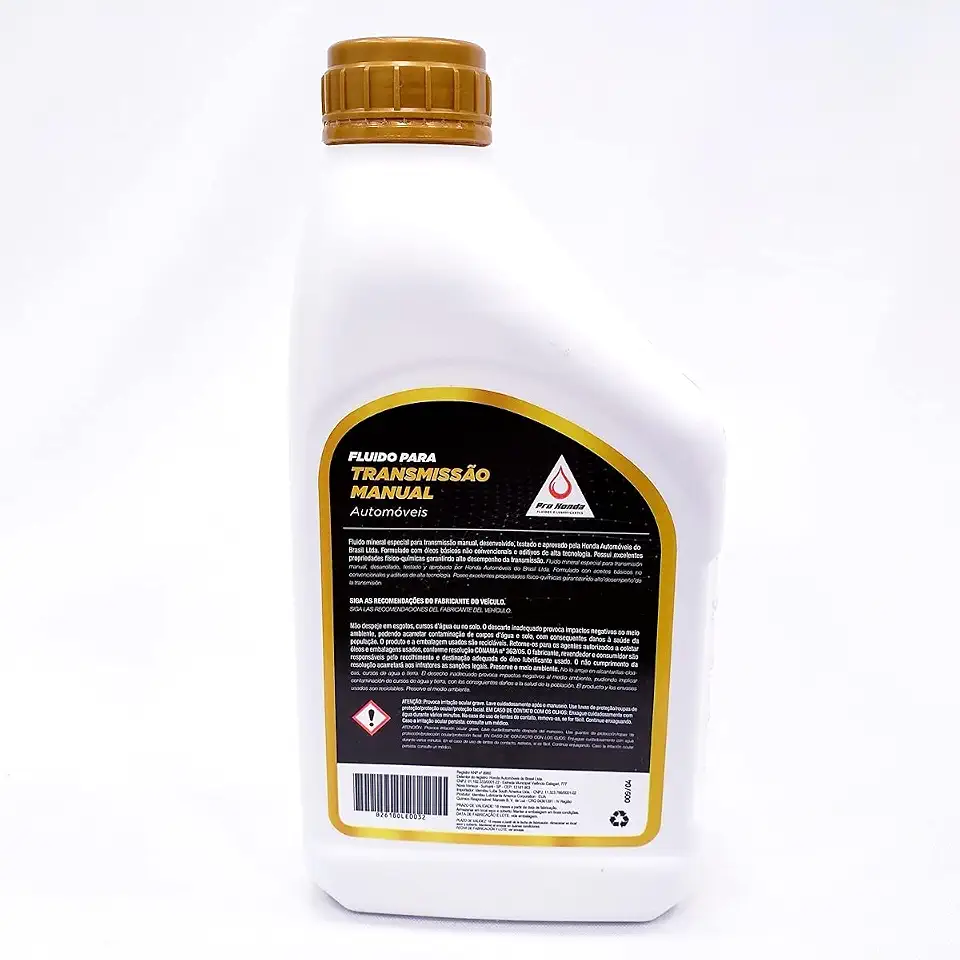Fluído (Óleo) para Transmissão Manual 06 MTF (1L) - Modelos Honda
