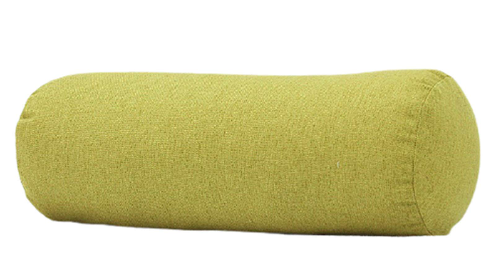 XANAYXWJ Cylindryczna poduszka podpierająca lędźwie na sofę, samochód i łóżko - zdejmowana poszewka z bawełnianej lnu 4,15 * 60 cm Dekoracyjna i funkcjonalna poduszka zapewniająca wygodę i wsparcie