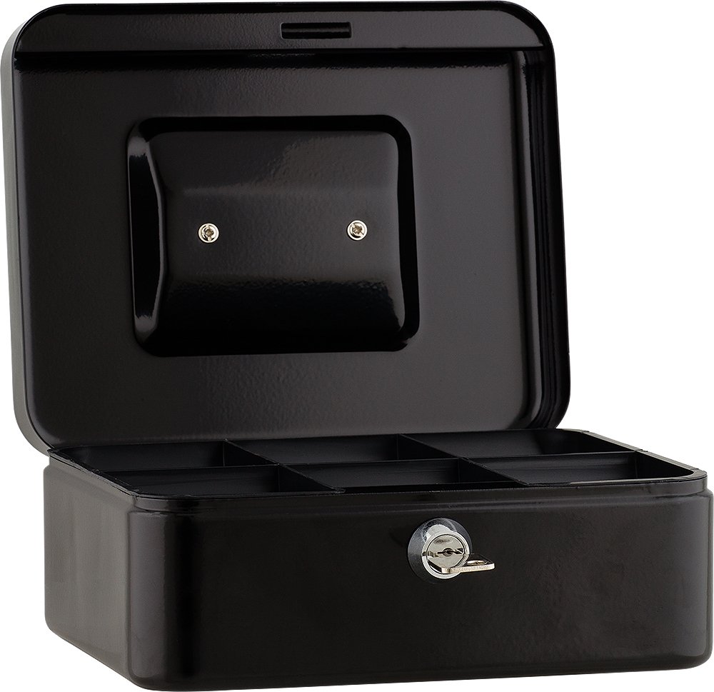 Sax - Caisse à monnaie B 20 x H 9 x T 16 cm Noir