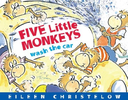 Five Little Monkeys Wash the Car B00N4FHNK8 Book Cover