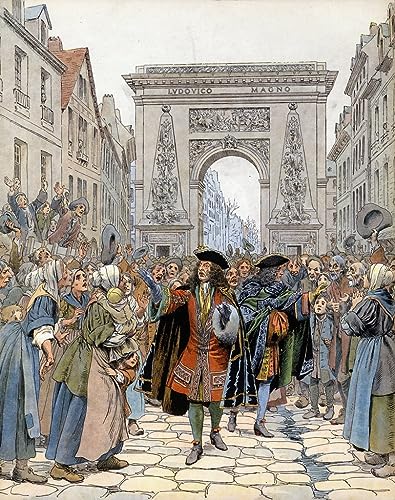 Le Maréchal de Boufflers de Maurice Leloir toile d'art de qualité musée 60x90cm