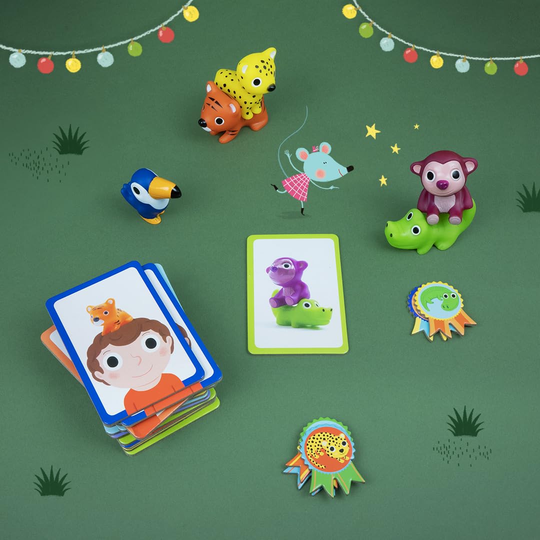DJECO - Giochi d'azione e riflessiGiochi educativiDJECOGioco Little Action, Multicolore, Small (15)