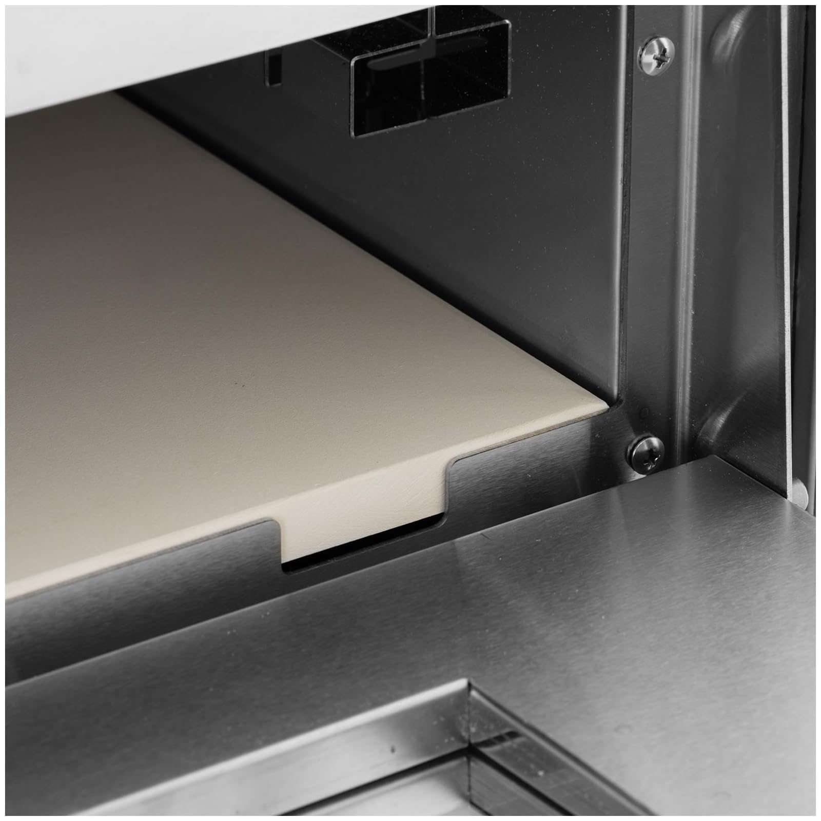 Royal Catering RCPO-4400-2PS Forno per pizza a 2 camere, 4400 W, Ø 35 cm, in pietra ignifuga, forno per pizza, forno elettrico per pizza