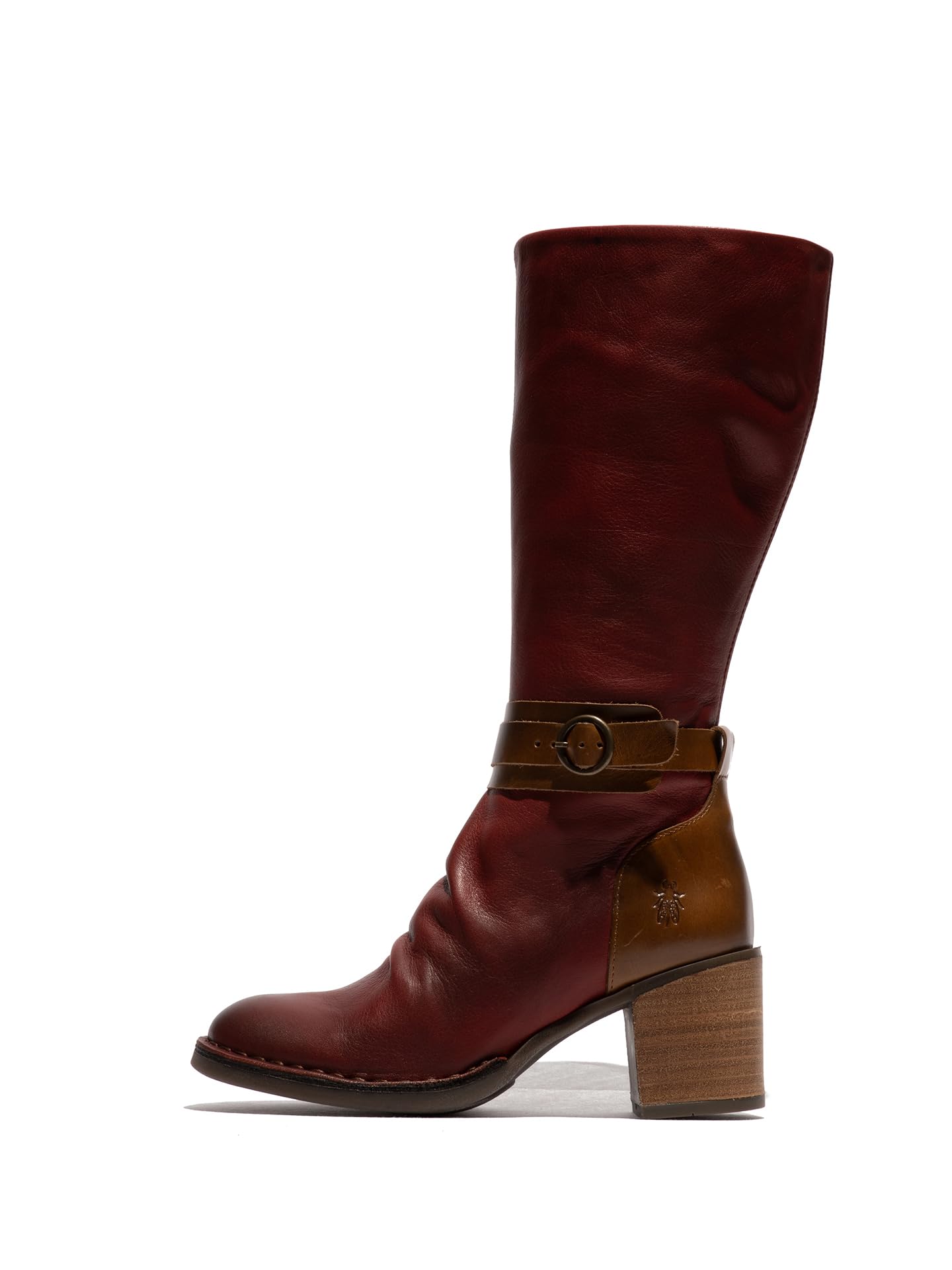 Fly London Womens Beif165fly Fashion Boot, Oxblood Camel, 7 UK