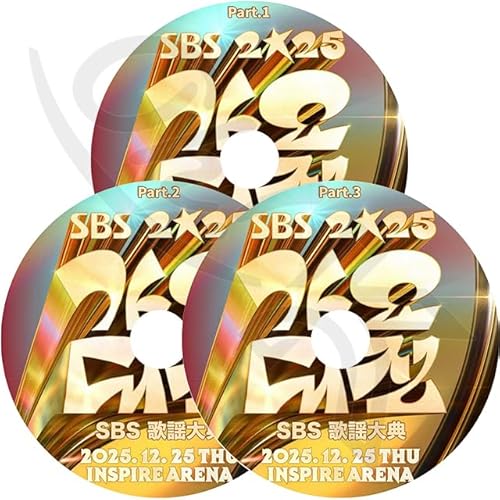 K-POP DVD A 2025 SBS �̗w��T 3��Set 2025.12.25 - TVXQ U-KNOW KEY NCT DREAM NCT WISH BABYMONSTER RIIZE NMIXX ILLIT ZEROBASEONE TWS TH