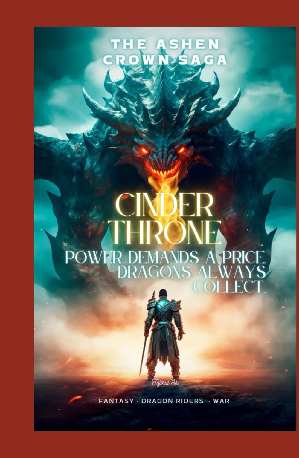 CINDER THRONE: Power demands a price. Dragons always collect. (THE ASHEN CROWN SAGA)