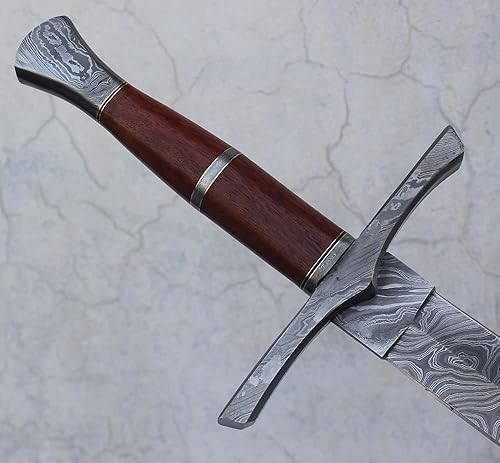 Miniatura 7 de Exclusivo legendario acero de Damasco/espada/daga/espada gladiosa de 37 pulgadas de largo