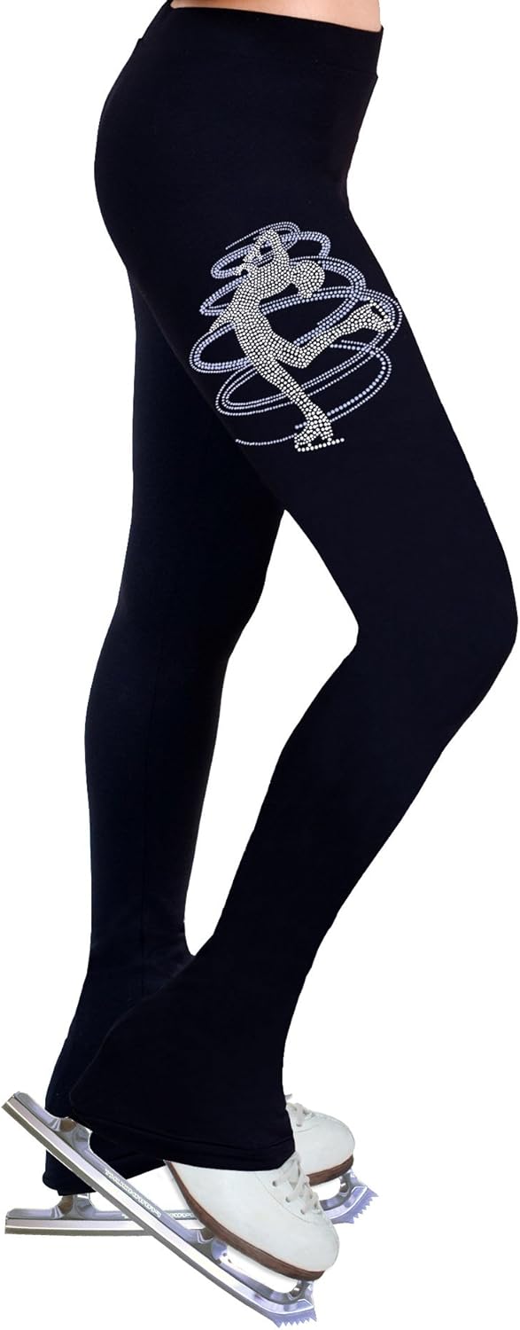 NY2 SPORTSWEAR Figure Skating Practice Pants with Rhinestones R230LP