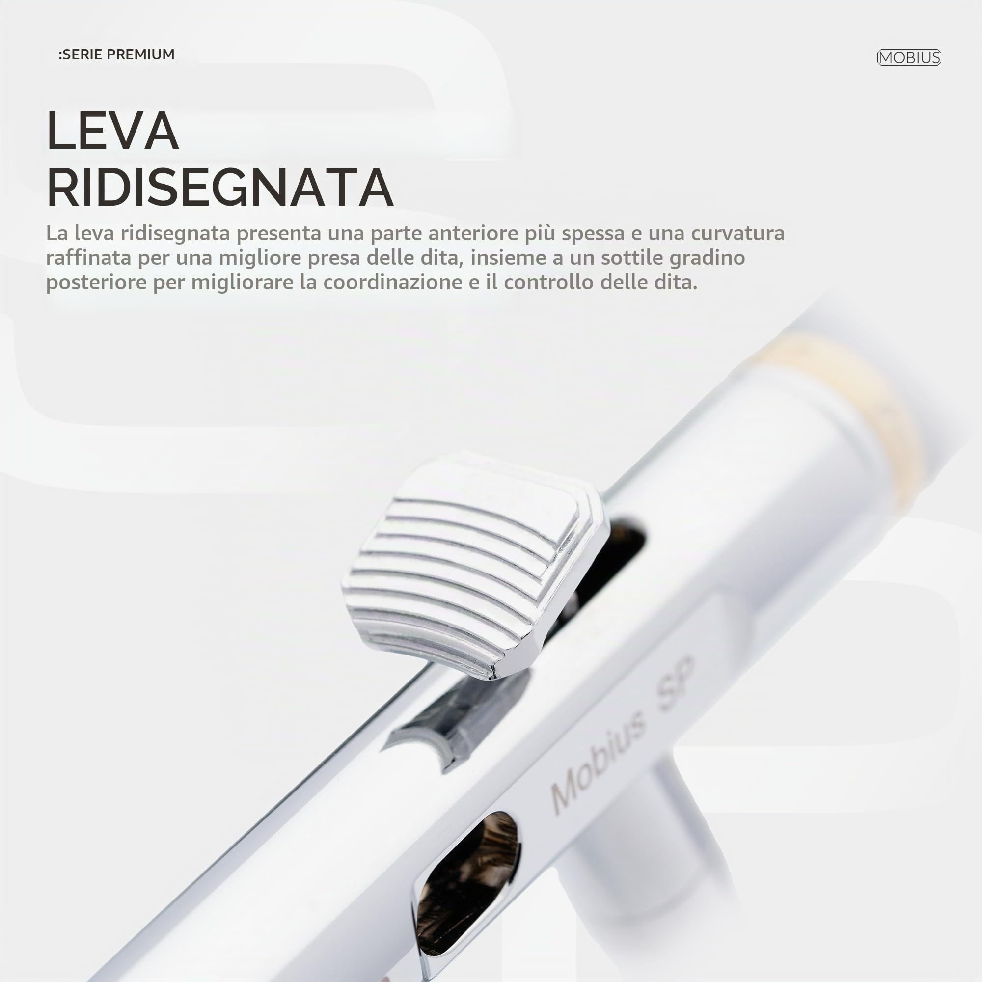Gaahleri Airbrsuh Premium Series Mobius - Aerografo a sifone
