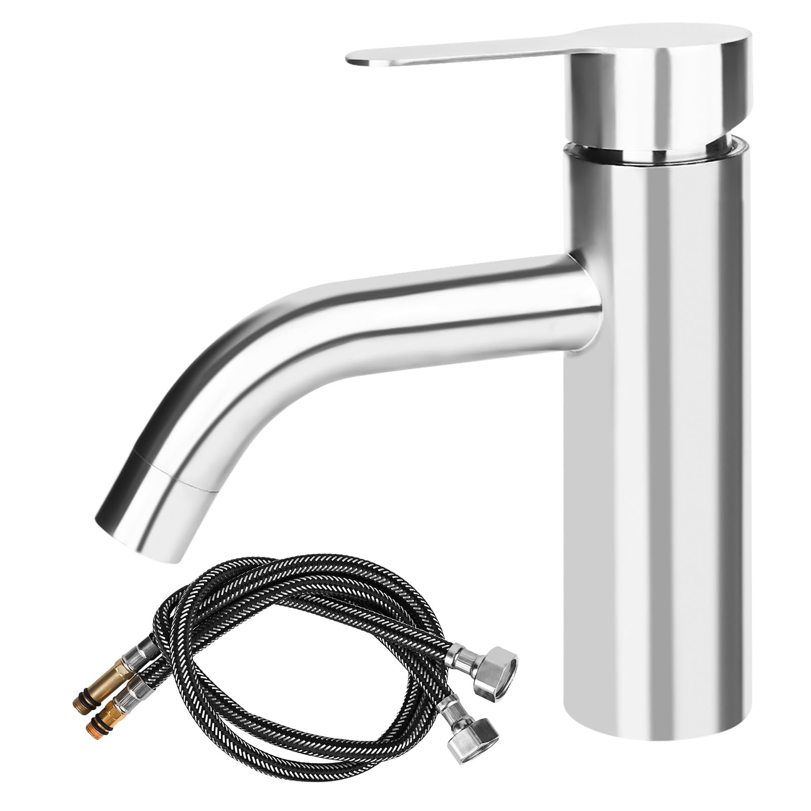 Mitigeur de lavabo anti-corrosion en laiton pour remplacer un vieux robinet