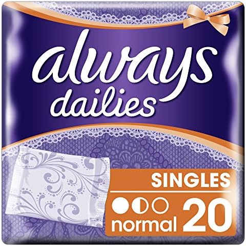 Always Dailies Normal Pantyliners, Pack of 20 Cover