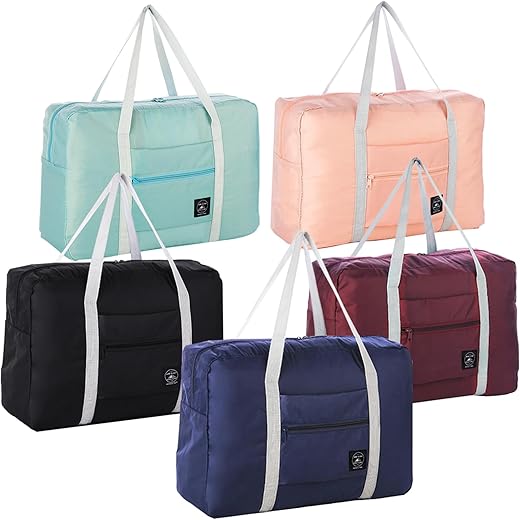INVODA Travel Bag 5-Pack Foldable Water-Resistant Nylon