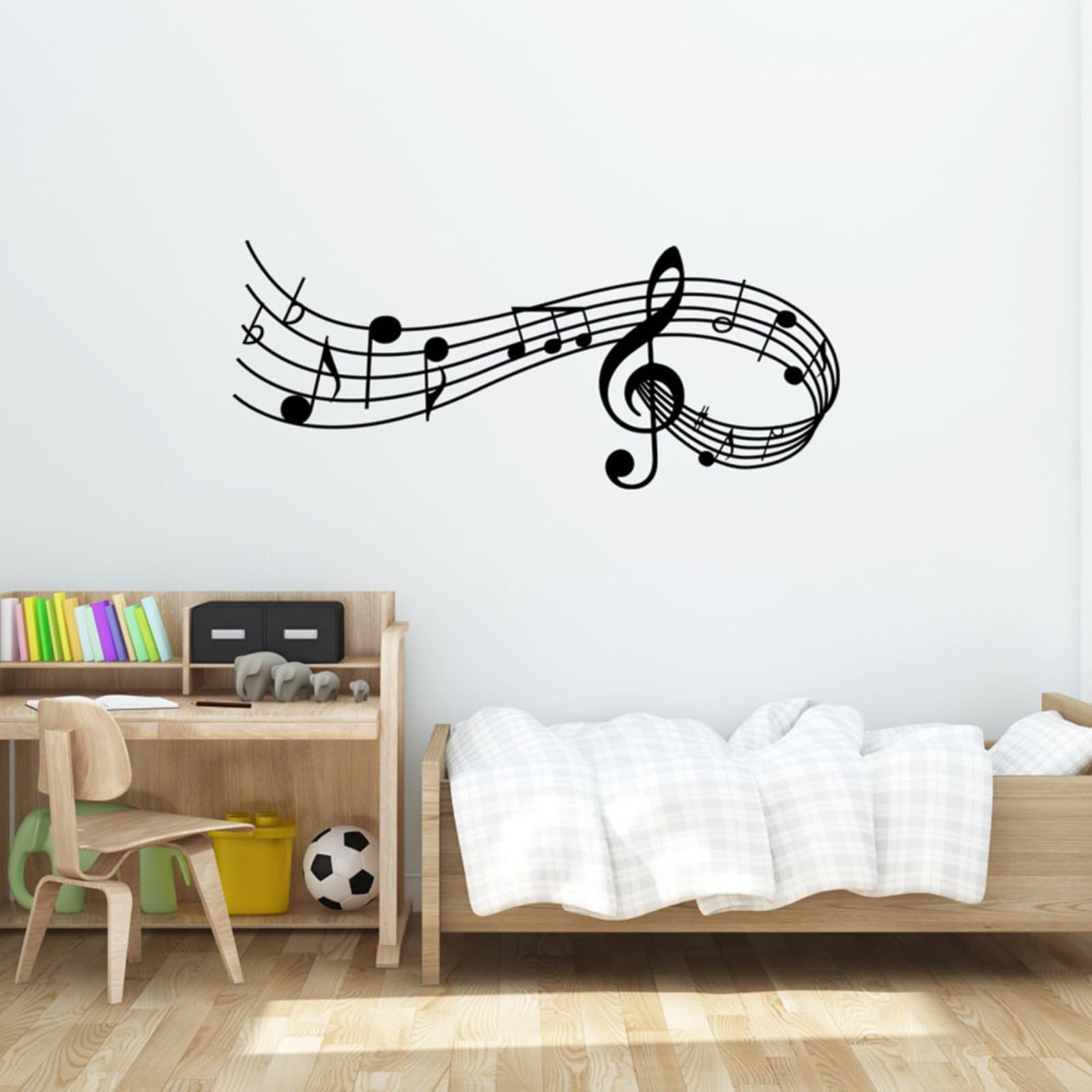 Targa Musicale In Metallo Sanshaoye: Nota Musicale 35,6 Cm, Decorazione Parete Per Amanti Della Musica, Nero