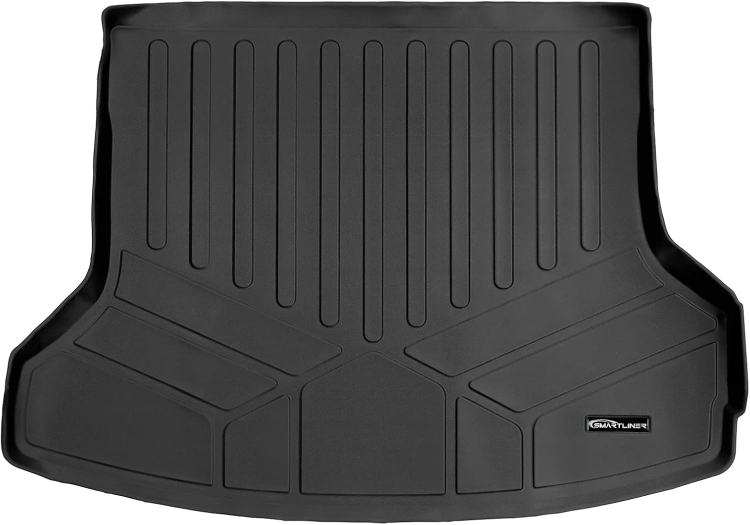 SMARTLINER All Weather Custom Fit Cargo Trunk Liner Floor Mat Black