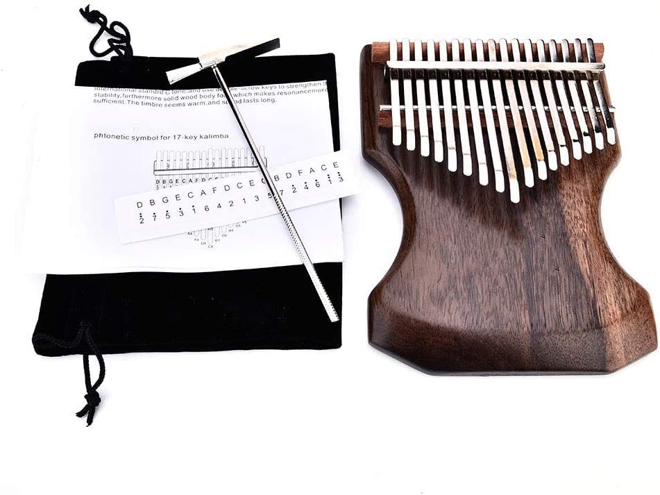 Générique Mini Finger Kalimba Thumb Piano 17 Touches Kalimba Calimba Corps Principal en ébène Massif Kalimba Thumb Piano… - Les Beatles, Paul McCartney, John Lennon, RIngo Starr, George Harrison Générique Mini Finger Kalimba Thumb Piano 17 Touches Kalimba Calimba Corps Principal en ébène Massif Kalimba Thumb Piano… – Image 8