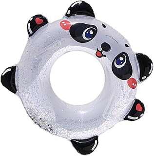 Amosfun Lidar De Natação Panda Brinquedos Infláveis Brinquedos Flash De Natação Tubo De Natação Alça Flutuador De Piscina De Natação Infantil De Natação Inflável