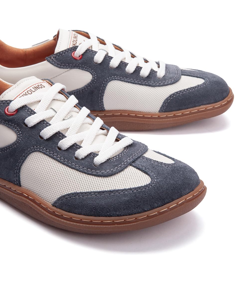 Pikolinos Aranjuez Deportivos Barefoot Unisex | en Cuero | Plantilla Extraíble | Talla EU 35-47