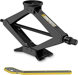 Car Jack Kit 2.5 Ton Floor Jack for Sedan SUV MPV, Tire Changing Kit Compatible with Various Circular Jack Pads