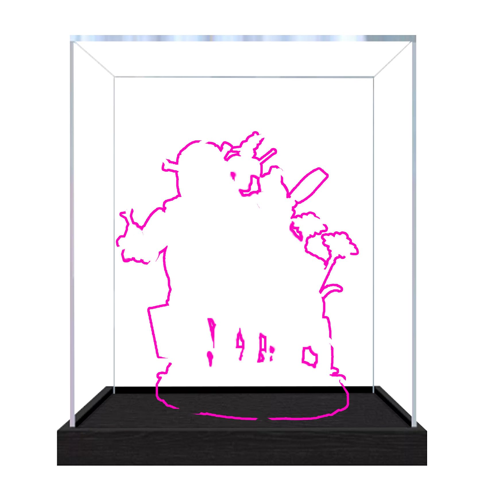 Acrylic Display Case for Le-go 72423 Model, Dustproof Display Box (display box only) (StyleA 2mm)