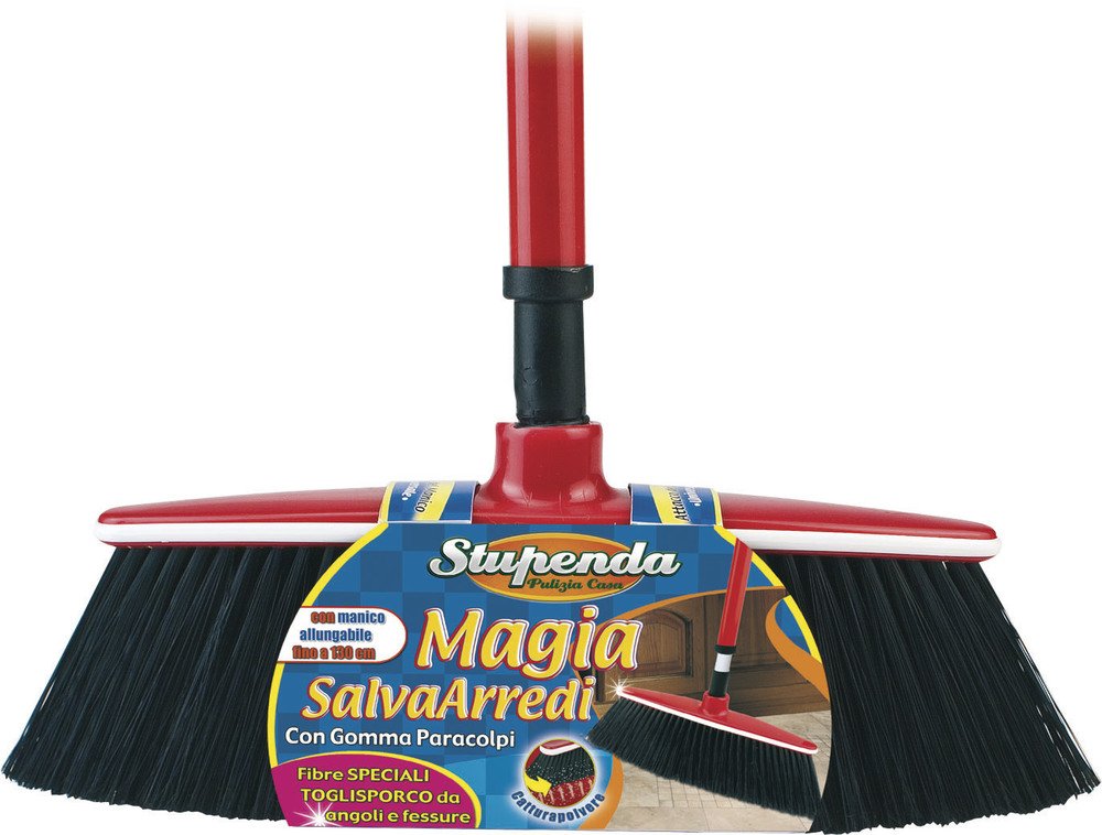 La Briantina Indoor Broom Pet, Multi-Colour, Width 34 cm