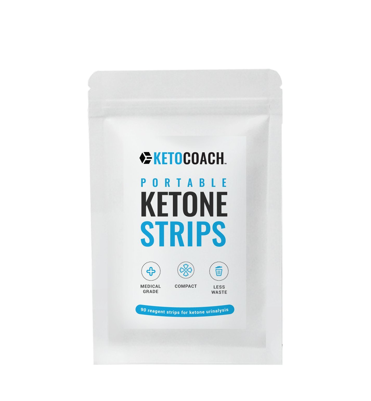 Portable BHB Ketone Urine Testing Strips - Test if You're in Ketosis on The Ketogenic Diet