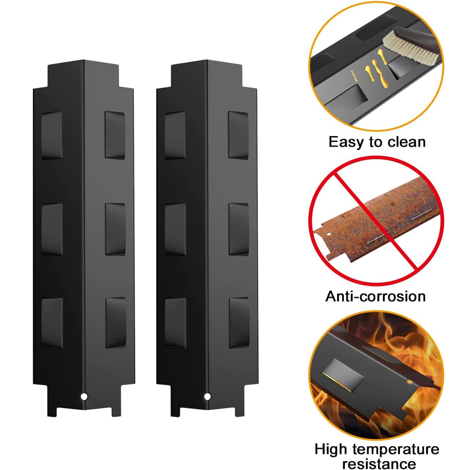 WELL GRILL Plaque Chauffante En Acier Inoxydable De 37 Cm - Pour