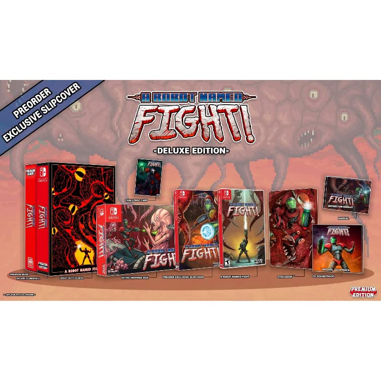 Amazon.com: A Robot Named Fight! (Deluxe Edition) - Nintendo