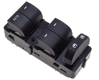 Master Power Window Switch Compatible with 2011 2012 2013 2014 Ford Edge 2.0L 3.5L 3.7L, FANLIDE Front Left Driver Side Electric Window Control Switch Replace BT4Z14529AA 901-219