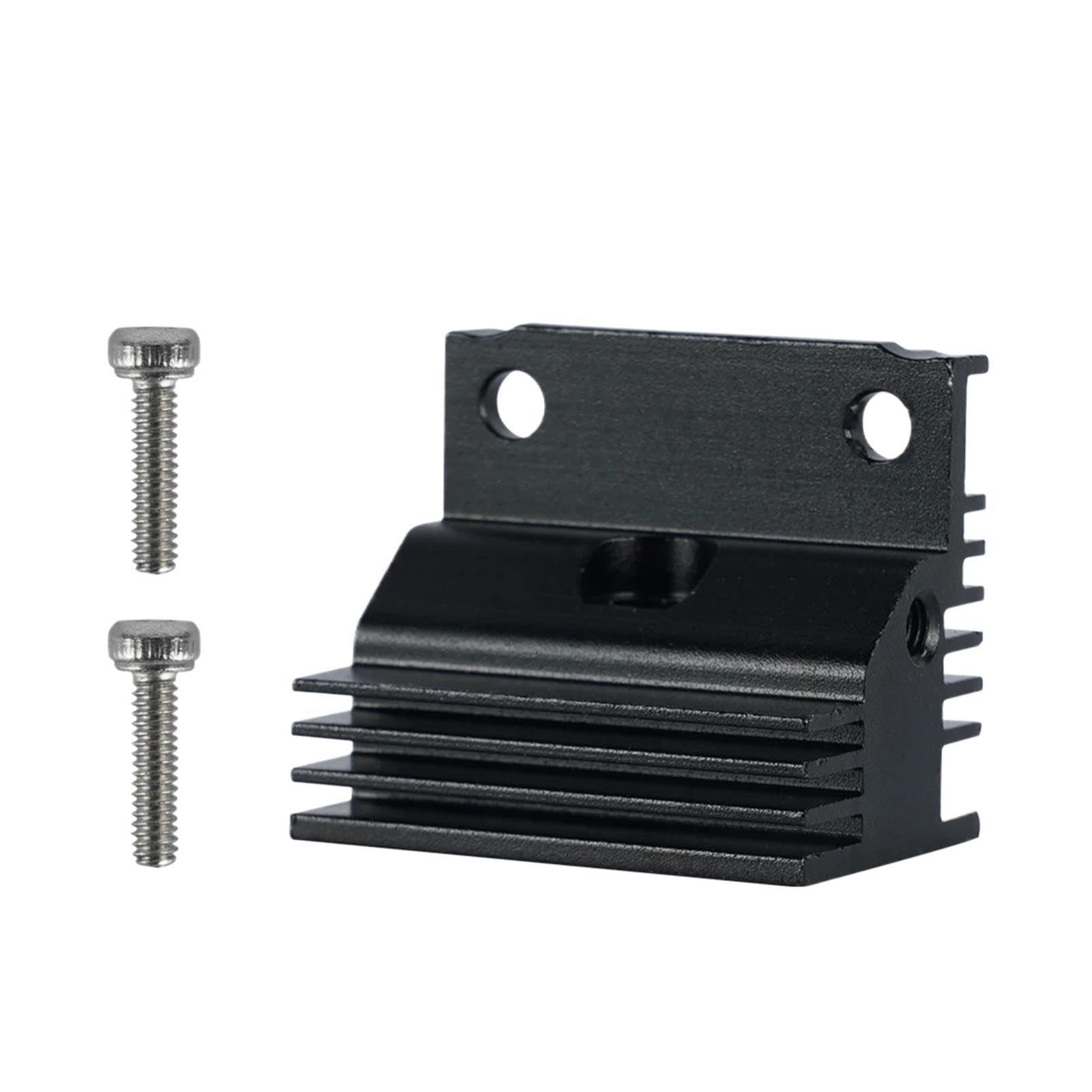 Black Aluminum Heatsink For K1C Hot End 3D Printer Cooling
