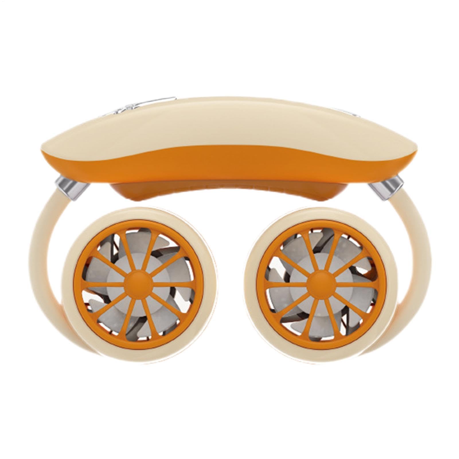 Ventilateur de cou portable pour rester au frais au bureau sans bruit